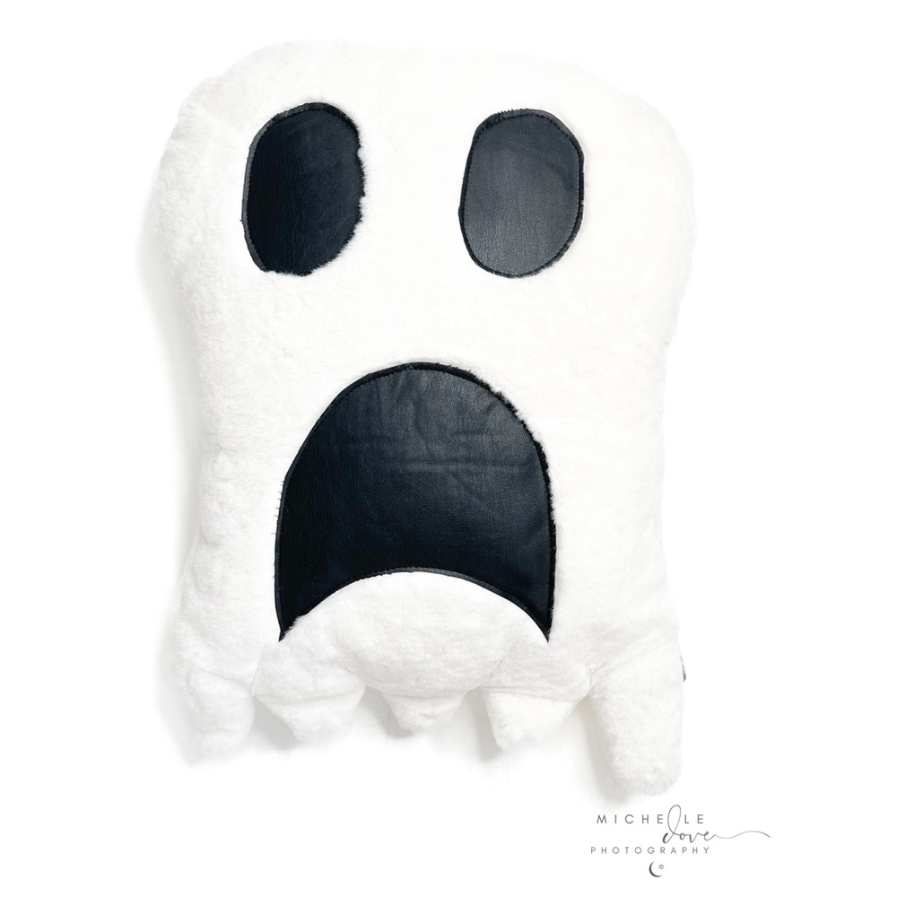 Boo's And Snoozes Ghost Pillow
